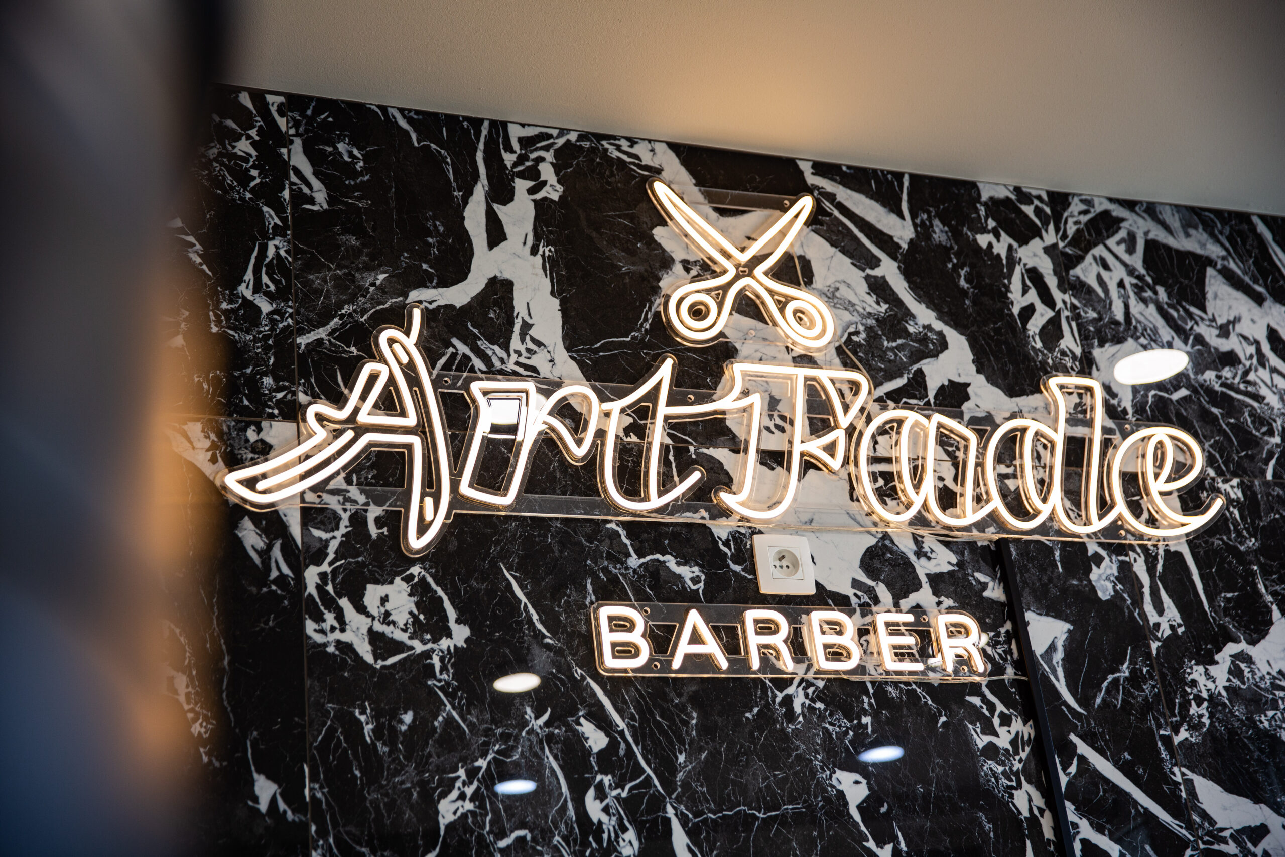 Site web ArtFade salon de coiffure